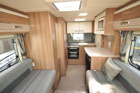 Swift Esprit 412 Interior Looking Back