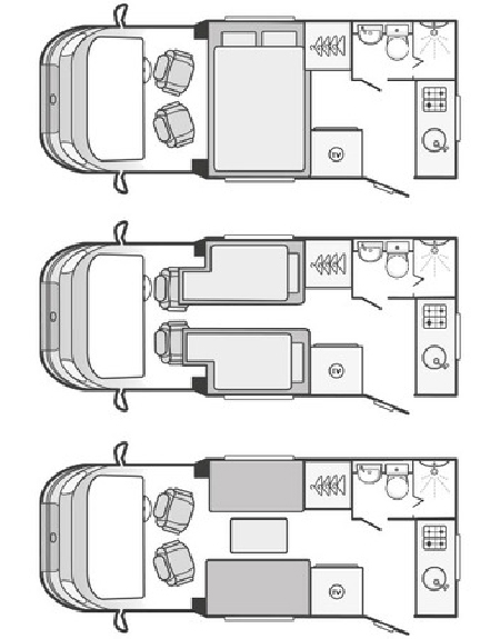 Swift Esprit 412 floor plan