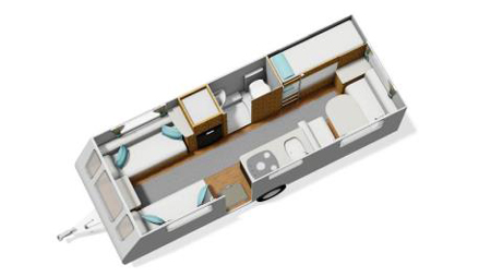 Elddis Xplore floor-plan