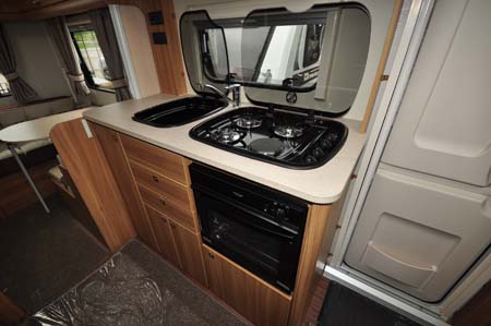 Elddis Sanremo 526 Kitchen