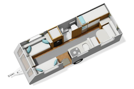 Elddis Sanremo 526 floor plan