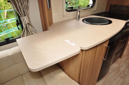 Lunar Clubman SE Extra Worktop