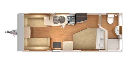 Lunar Clubman SE floor plan