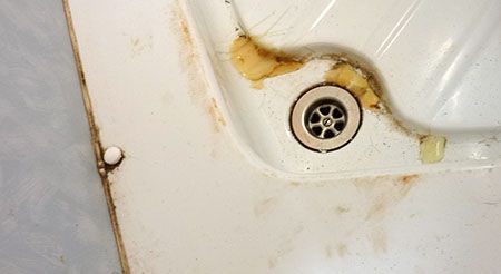 clean your caravan shower tray