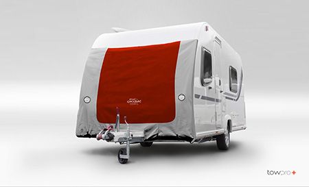 Caravan towing cover