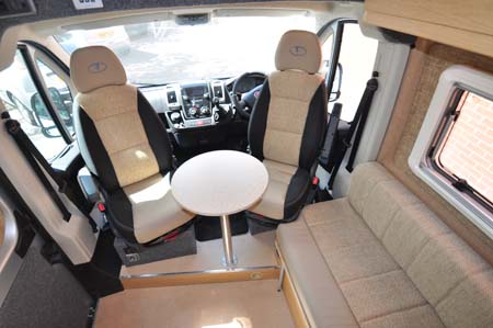 Vantage Gem Cab Seating