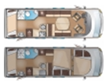 Itineo SB700 floorplan