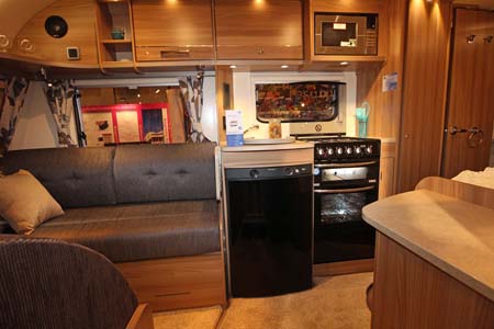 Bailey Pegasus Modena Interior Kitchen