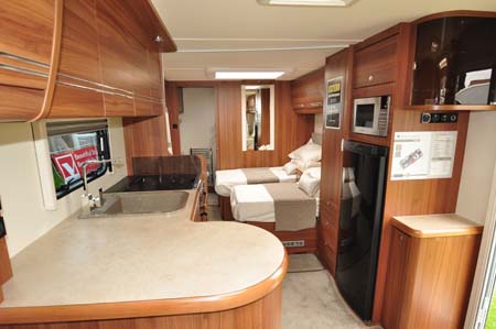 Buccaneer Clipper Caravan Interior 1