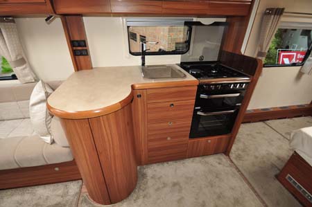 Buccaneer Clipper Caravan Kitchen