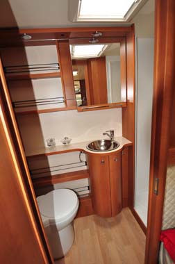 Rapido 665 Motorhome Washroom