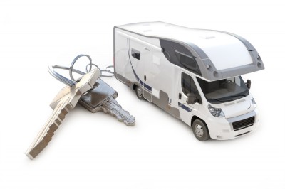 Motorhome and keys