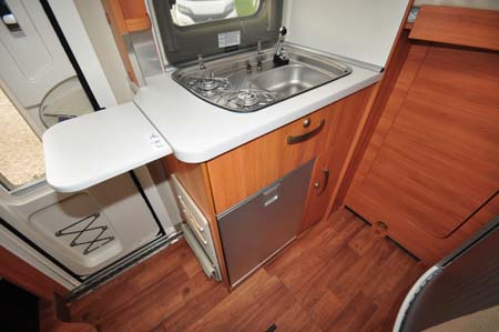 Hymer Van 314 Kitchen