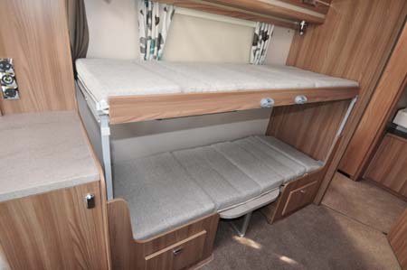 Swift Challenger 530 Bunk Beds