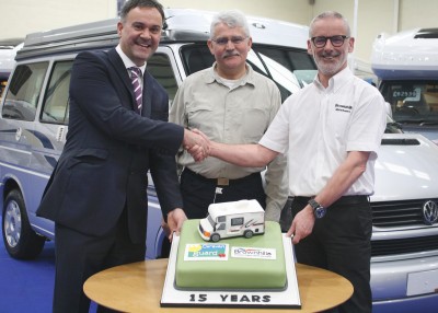 Caravan Guard + Brownhills celebrate 15 years working together 