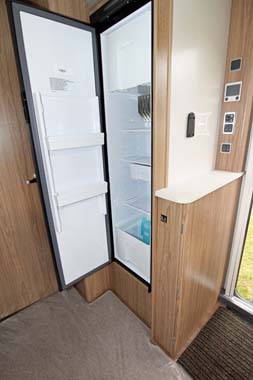 Coachman Laser 650 Fridge