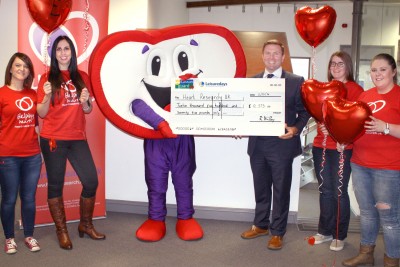 Heart research cheque pres 2016