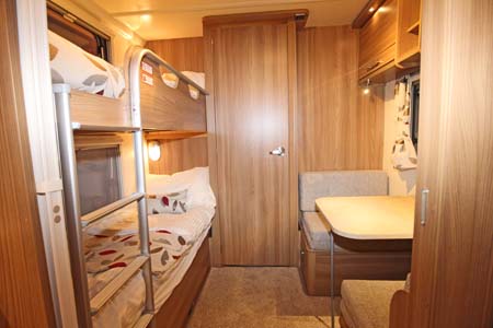 Bailey Pegasus Ancona Bunk and dining