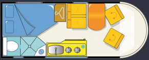 Dreamer D42 floorplan