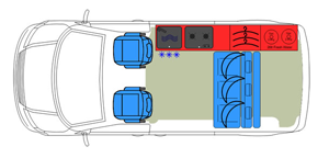 Stowford Campervan Floor Plan