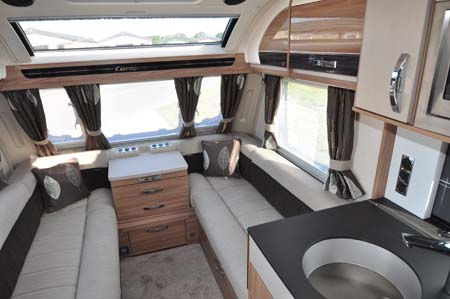 Swift Conqueror 565 Interior looking forward