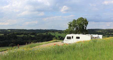 beautiful camping spot