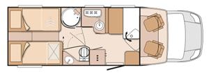 Knaus Sun TI700 MEG Floor Plan