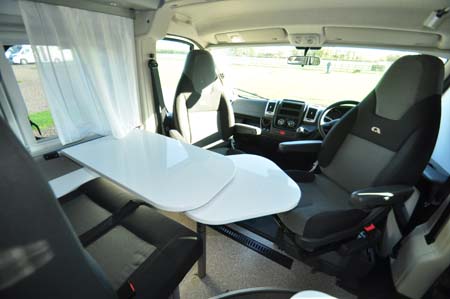 Adria Twin 540 Dining Seating 2