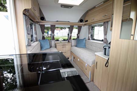 Coachman Vision 570 Interior looking forward