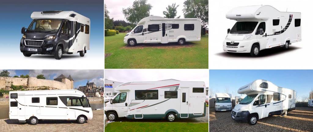 Family friendly six berth motorhomes