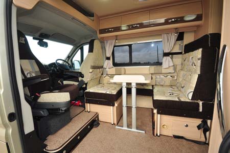 Auto-Sleeper Stanway Seating