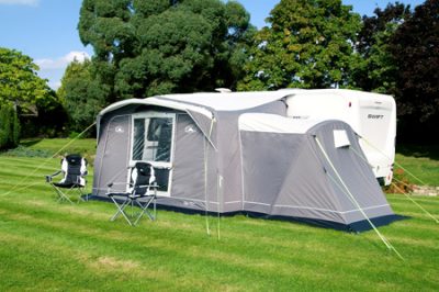 Sunncamp Awning Advance Air (shown with annexe)