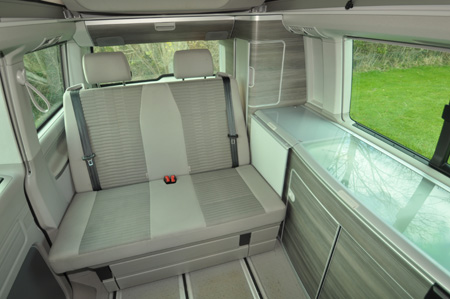 VW California Ocean Interior