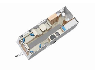 Elddis Xplore Floor Plan