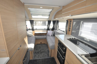 Adria Adora 432 DT Loire Interior looking forwrd