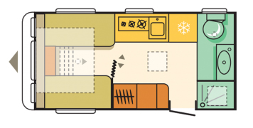 Adria Adora 432 DT Loire Floor Plan