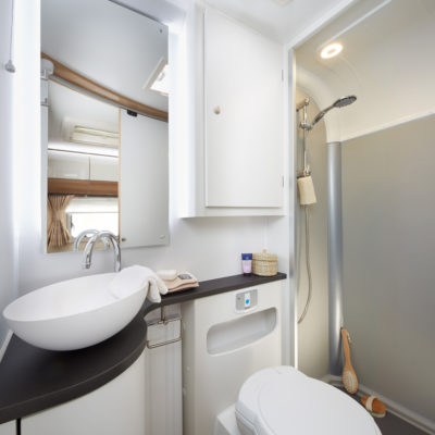 motorhome washroom