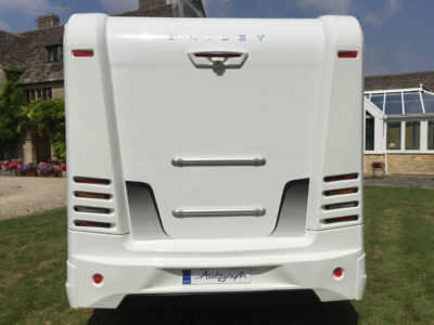 Bailey Autograph motorhomes rear LED inset lights