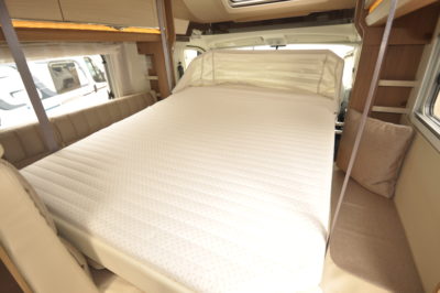 Dethleffs 4-travel double bed