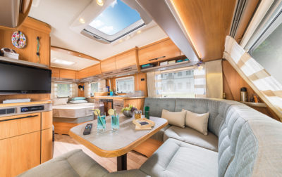 Hymer Nova 585 Interior panoramic