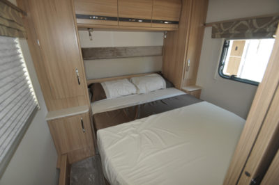 Coachman Pastiche 545 Double bed