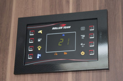 motorhome display panel