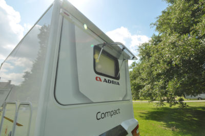 Adria Compact Plus SLS Rear Window