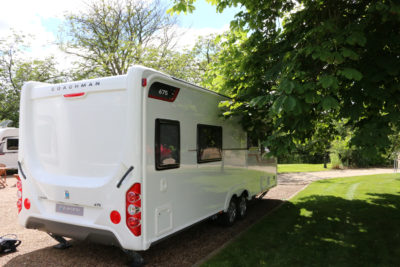 Coachman Laser 675 exterior rear