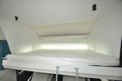 Pilote Galaxy 650U Sensation Motorhome overcab bed