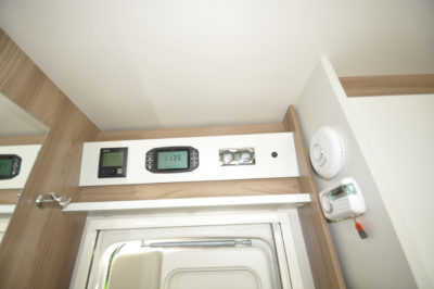 Swift Escape 664 Motorhome Interior heating controls