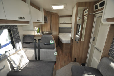 Swift Escape 664 Motorhome Interior looking back