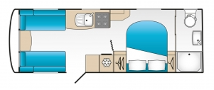 Coachman Laser 675 Floor Plan