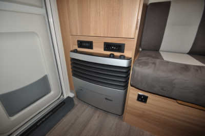 Caravelair Antares 420 heating
