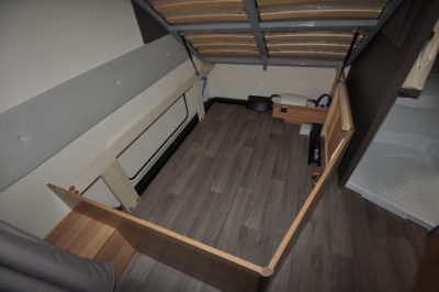 Caravelair Antares 420 storage